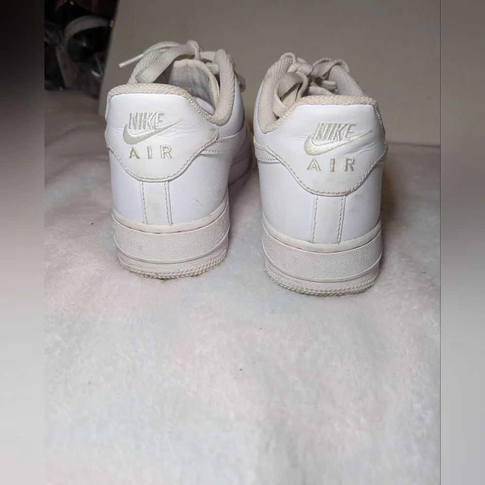 Nike Air Force One 1 Low Top White Size 9